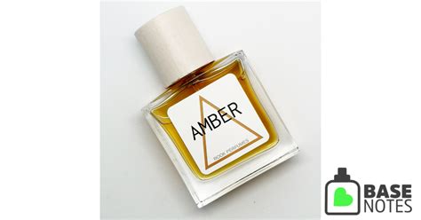 perfumes with amber base notes